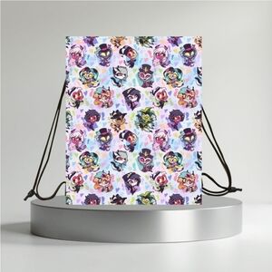 Helluva Boss  Drawstring Bookbag Backpack! New Fanmade